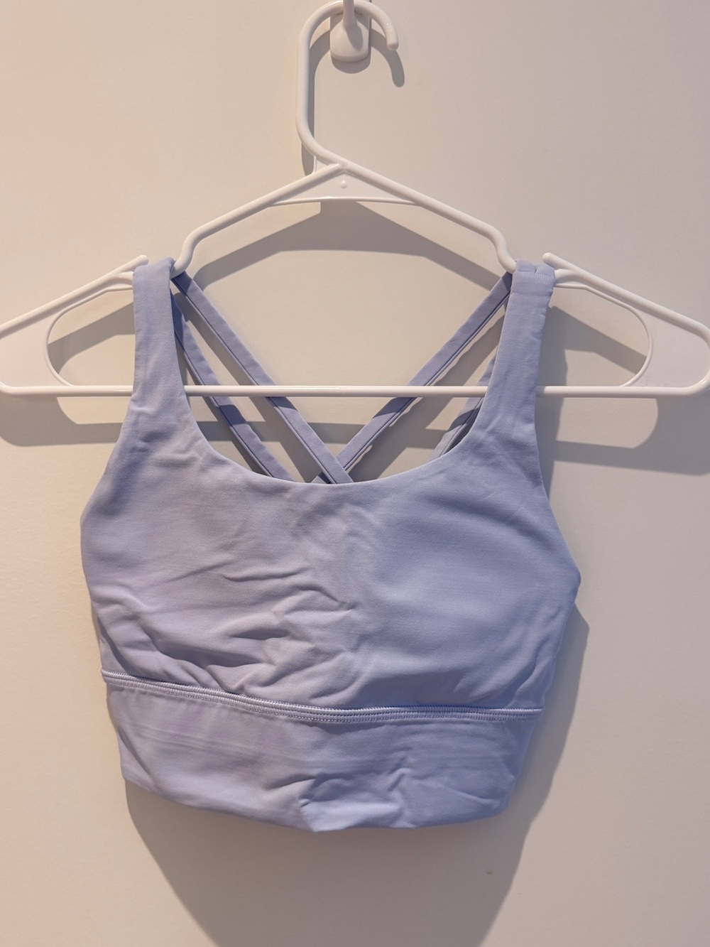 lululemon athletica Pale Lavender Cross-Back Sports Bra